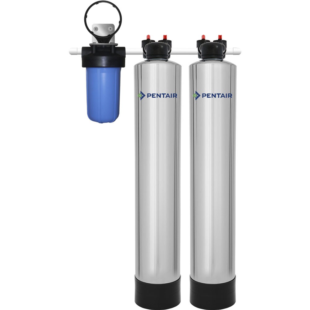 滤水器和鹈鹕软水器可供选择的组合系统(4-6浴)